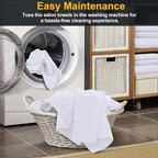 Salon Towels 24 Pack, Super Soft Microfiber Hand Towel, Highly Absorbent - Image 5