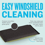 E-Cloth Windshield Haze Eraser, Auto Glass Cleaner, Car Windshield Cleaner - Image 2