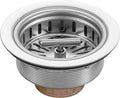 KONE 3-1/2 Inch Kitchen Sink Drain Strainer Assembly Made by All Stainless Steel by KONE