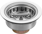 KONE 3-1/2 Inch Kitchen Sink Drain Strainer Assembly Made by All Stainless Steel by KONE