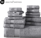 LANE LINEN Luxury 24 PCs Bath Towels Set - Image 6