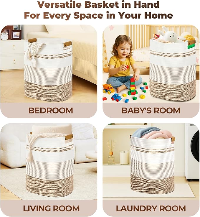 Laundry Basket with Handles - Image 3