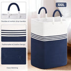 Laundry Basket Hamper, Blanket Storage, Dirty Clothes Hamper - Image 6