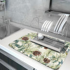 Winter Christmas Dish Drying Mat - Image 5
