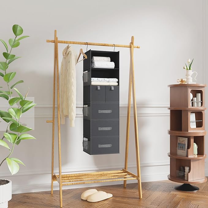 6-Shelves Hanging Closet Organizer - Image 5