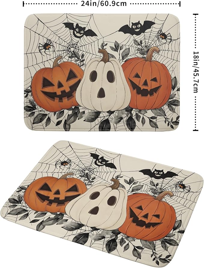Halloween Pumpkin Dish Drying Mat - Image 2