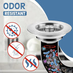 Kitchen Sink Drain Strainer 3 in 1, 304 Stainless Steel Pop Up Sink Stopper - Image 4