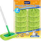 KEEPOW Reusable Microfiber Mop Pads Compatible by KEEPOW