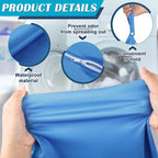 Shappy 2 Pcs Large Travel Laundry Bag Washable Waterproof Wet Dry Large Dirty - Image 3