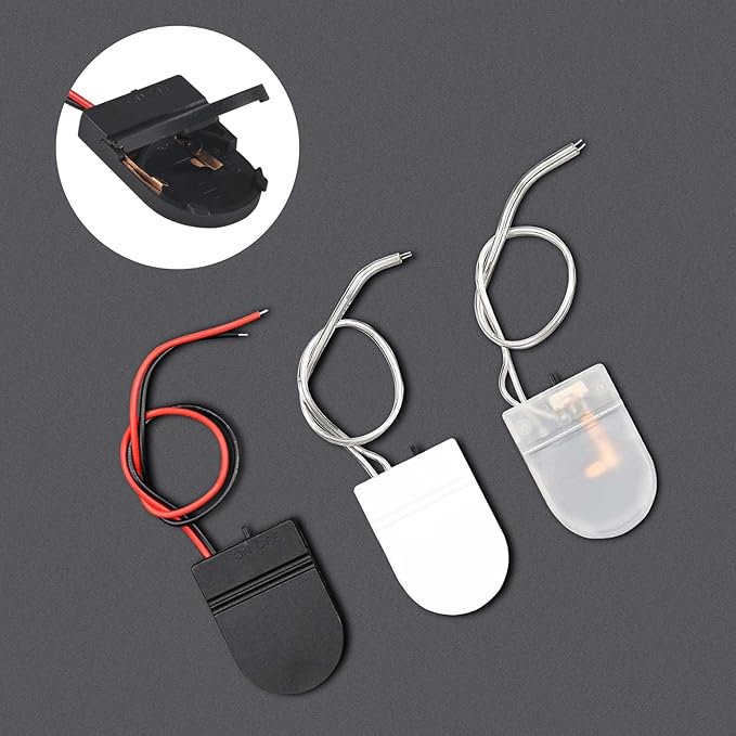 Alinan 5pcs Button Battery Holder Coin Cell Battery Holder - Image 2