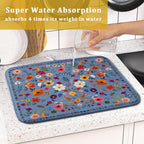 Lovely Flowers Dish Drying Mat - Image 7