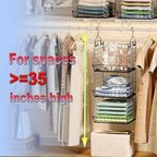 X-cosrack 3-Tier Hanging Storage Organizer - Image 5
