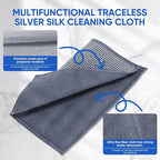 10Pcs New Upgrade 2-Layer Non Scratch Wire Dishcloth, Wire Dishwashing Rag - Image 4