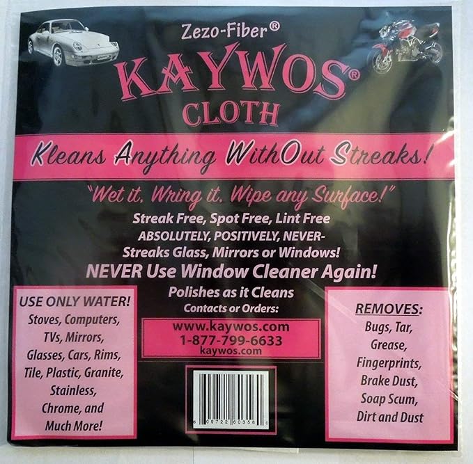 Zezo Fiber Miracle Cleaning and Polishing Cloth By Kaywos) by MAIKUNI