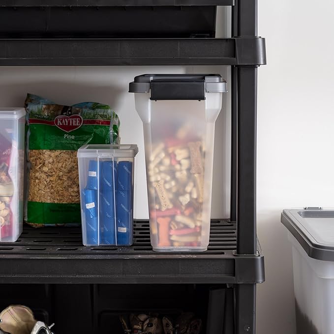 IRIS USA Dog Food Storage Container, Airtight Lid, 2-Cup Scoop, Versatile Pet - Image 7