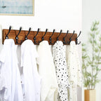 WEBI Coat Rack Wall Mount, 38 9/16" Long, 10 Tri Hooks - Image 5