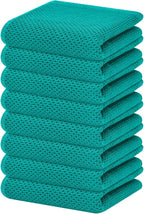 Homaxy 100% Cotton Waffle Weave Kitchen Dish Towels, Ultra Soft Absorbent Quick by Homaxy