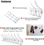 Dseap Coat Rack Wall Mount - Image 7