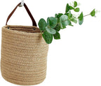 2pack Small Hanging Basket-Cotton Rope Wall Basket - Image 2