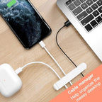 pzoz Cable Clips, 3 Pack Cord Organizer Charger Cable Management - Image 6