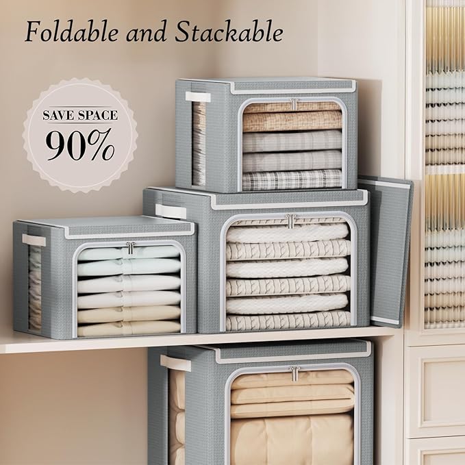 Yecaye Clothes Storage Bins - Image 5