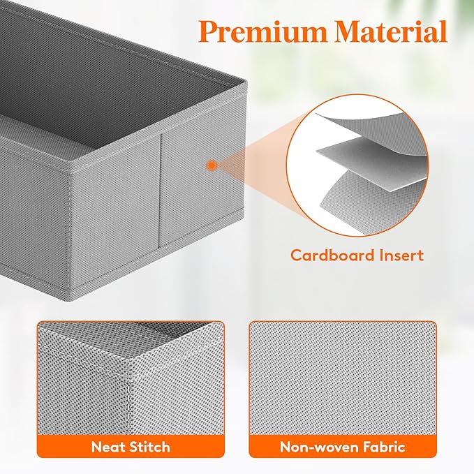 Lifewit Drawer Organizer Clothes - Image 5