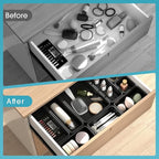 25 PCS Drawer Organizer Set, 4 Size Makeup Drawer Divider Organizer - Image 7