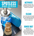E-Cloth Washing Up Pad, Premium Microfiber Non-Scratch Kitchen Dish Scrubber - Image 3