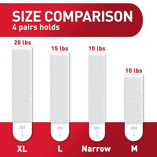 Command 15 lb Large Picture Hanging Strips 14 Pairs, Damage-Free Hanging - Image 5