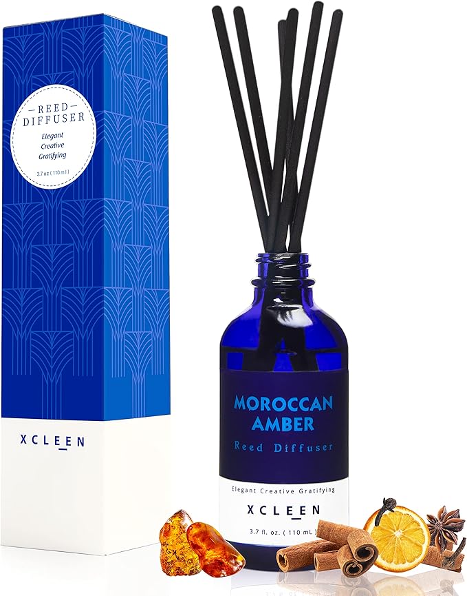 Reed Oil Diffuser Set, Fragrance Diffuser by Xcleen