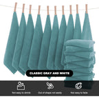 MOONQUEEN Microfiber Facial Cloths Fast Drying Washcloth 12 Pack - Image 3