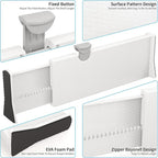 Drawer Dividers Organizer 6 Pack, Adjustable Separators 4" High Expandable from - Image 4