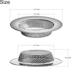 2PCS - Kitchen Sink Drain Strainer and Anti-Clogging Stopper Drainer Set - Image 3