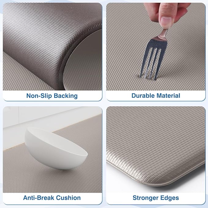 StepRite Kitchen Mats, Cushioned Anti Fatigue Kitchen Mats - Image 3