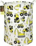 HUNRUNG Laundry Hamper, Large Canvas Fabric Lightweight Storage Basket Toy by HUNRUNG