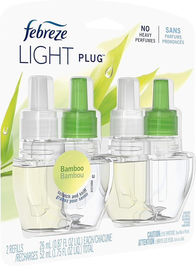 Febreze LIGHT Fade Defy PLUG Air Freshener, .87 fl. oz. Oil Refill - Image 12