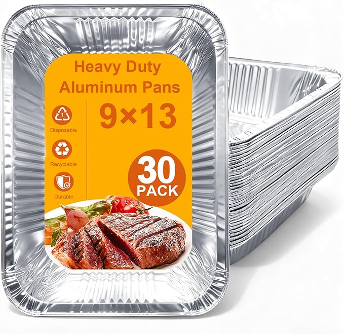 Aluminum Foil Pans 9x13 by Whaleme