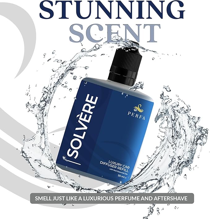 Solvère Car Air Freshener Refill | Long Lasting Car Perfume - Image 4