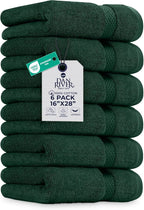 DAN RIVER 6-Pack Premium Hand Towels by DanRiver