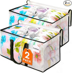 HomeHacks Clear Moving Bags Heavy Duty 2 Pack, Storage Bags by HomeHacks