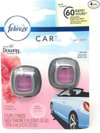 Febreze Car Odor-Eliminating Air Freshener, Downy April Fresh scent by Febreze