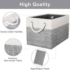 Fab totes Storage Bins, Foldable Storage Baskets - Image 3