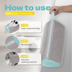 Shoe Washing Machine Bag – 2 Pack Mesh Laundry Bags - Image 3