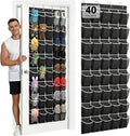 40-Pocket Over the Door Shoe Organizer by Unknown