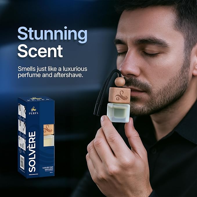 Solvere Diffuser with Vent Clip | Strong Automotive Freshener Long Lasting | - Image 5