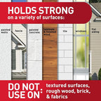 Command Outdoor Light Clips, 20 Clear Clips and 24 Command Strips, Damage-Free - Image 6