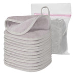 Makeup Remover Cloth, 12 Pack Makeup Remover Pads Microfiber Face Washcloth by Natwag