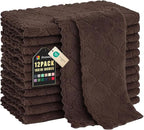Homaxy 12 Pack Kitchen Dish Cloths, Super Soft and Absorbent Coral Velvet Dish by Homaxy