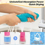 FIXSMITH Microfiber Cleaning Cloth, 50 Pack Cleaning Rags, Cleaning Towels - Image 5