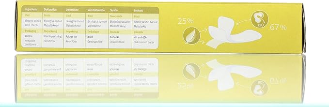 Natracare Organic Cotton Ultra Thin Panty Liners, Made - Image 4
